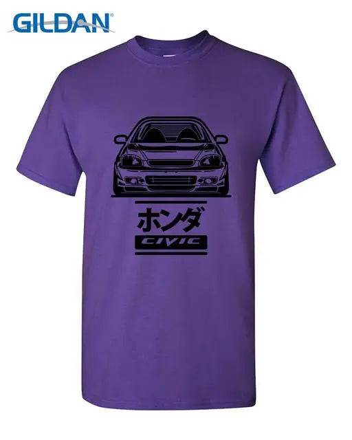 Purple Honda 6Gen Type-R Shirt Front