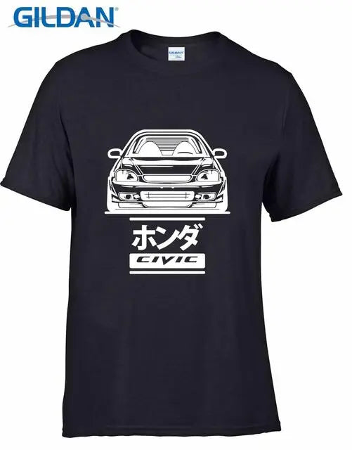 Black Honda 6Gen Type-R Shirt Front