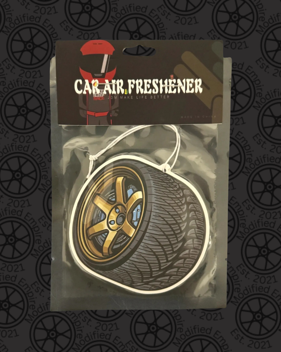 Golden Drift Wheel Air Freshener - Modified Empire