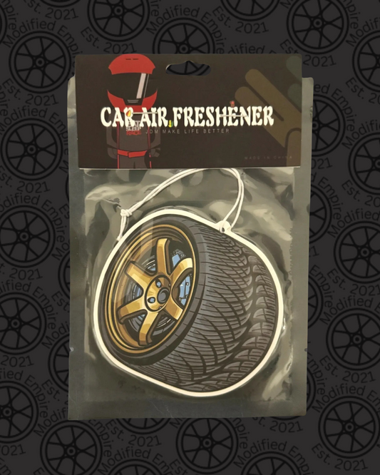 Golden Drift Wheel Air Freshener - Modified Empire