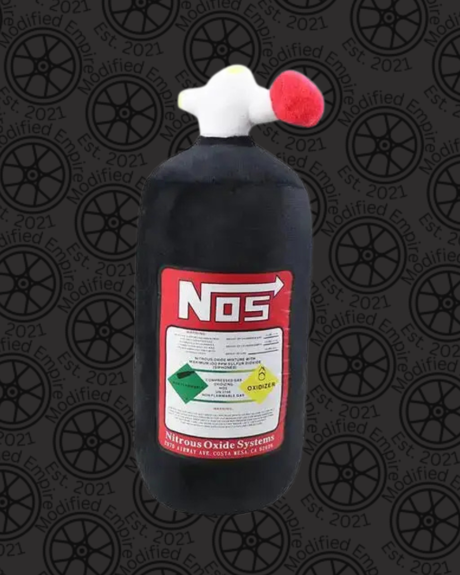 Black NOS Bottle Pillow - Modified Empire