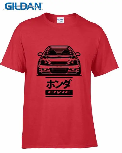 Red Honda 6Gen Type-R Shirt Front