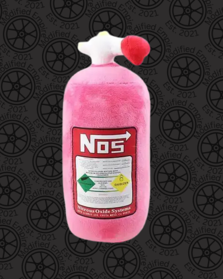 Pink NOS Bottle Pillow