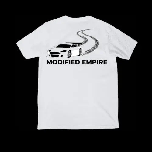 White/Black Modified Empire V1 Shirt Back