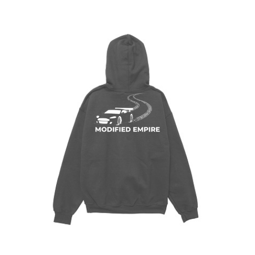 Black/White Modified Empire V1 Hoodie Back