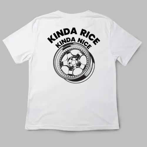 White Kinda Rice Kinda Nice Shirt Back