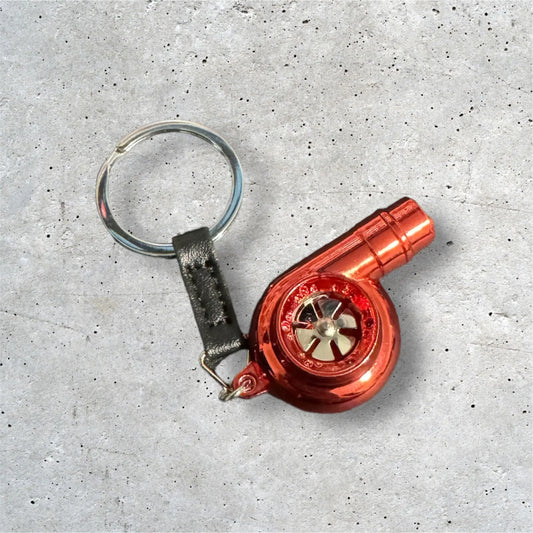 Red Turbo Keychain