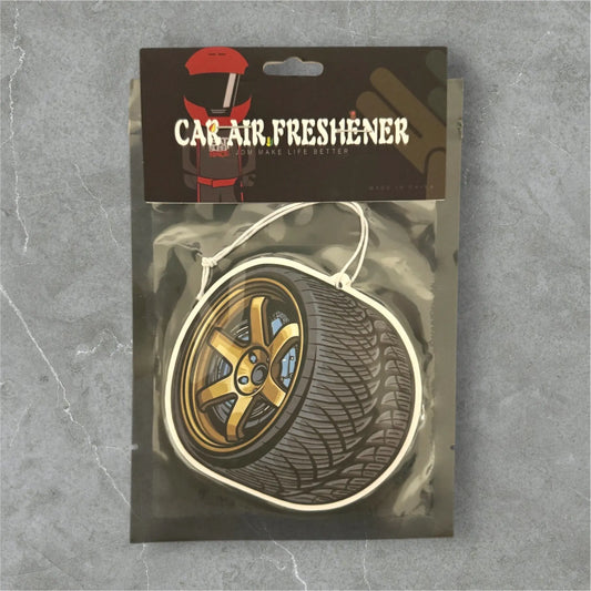 Golden Drift Wheel Air Freshener - Image #1