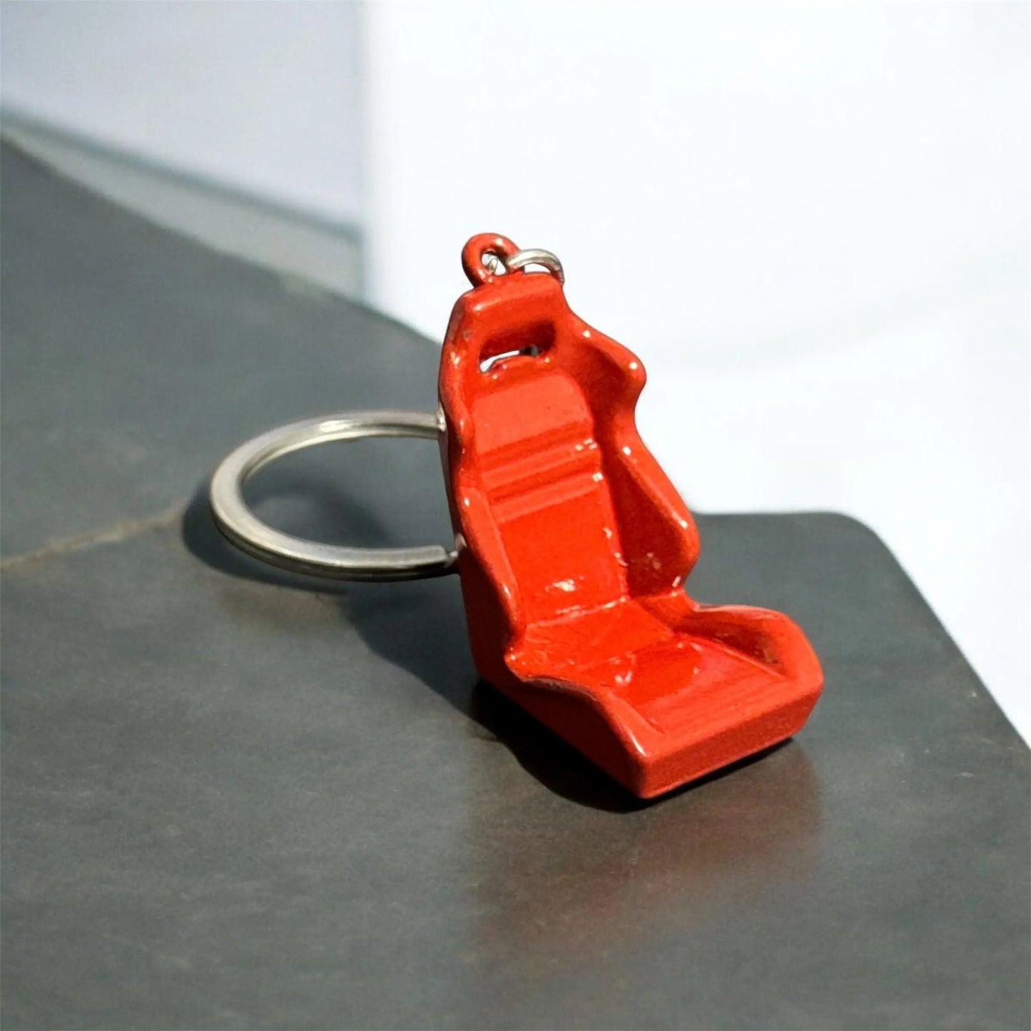 Red Racing Seat Keychain