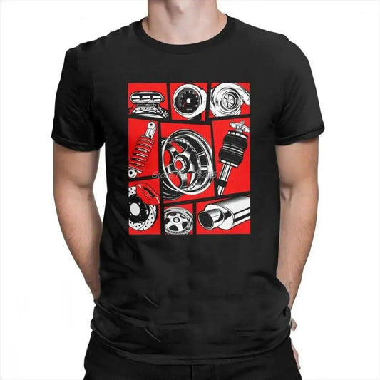 Black Car Essentials shirt Front