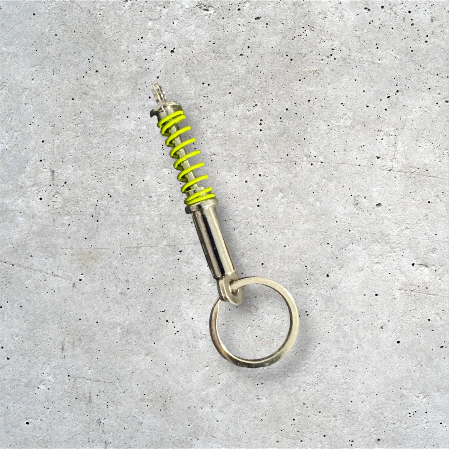 Green Coilover Keychain