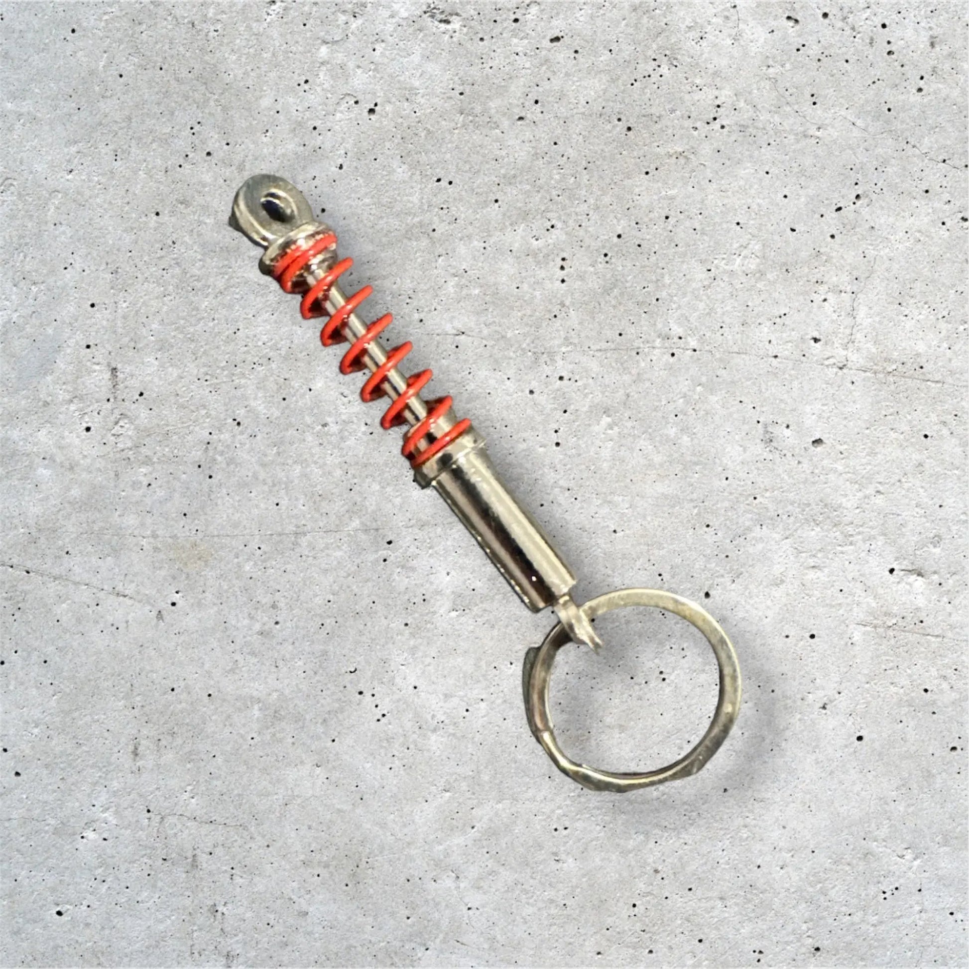 Red Coilover Keychain