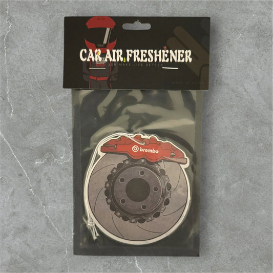 Red Caliper & Rotor Air Freshener - Image #1