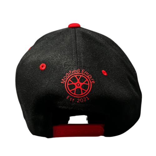 Modified Empire Snapback Hat Back