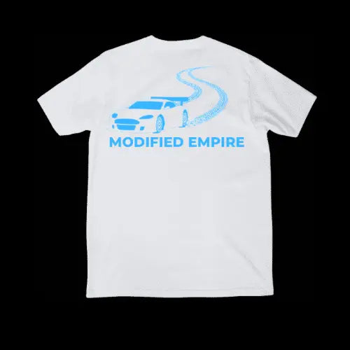 White/Blue Modified Empire V1 Shirt Back