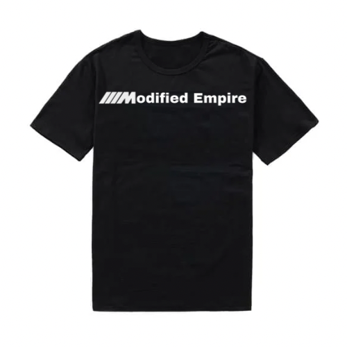 Black Modified Empire V7 Shirt Front